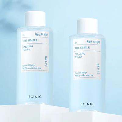 Scinic The Simple Toner mit großer Kapazität 300ml x 2