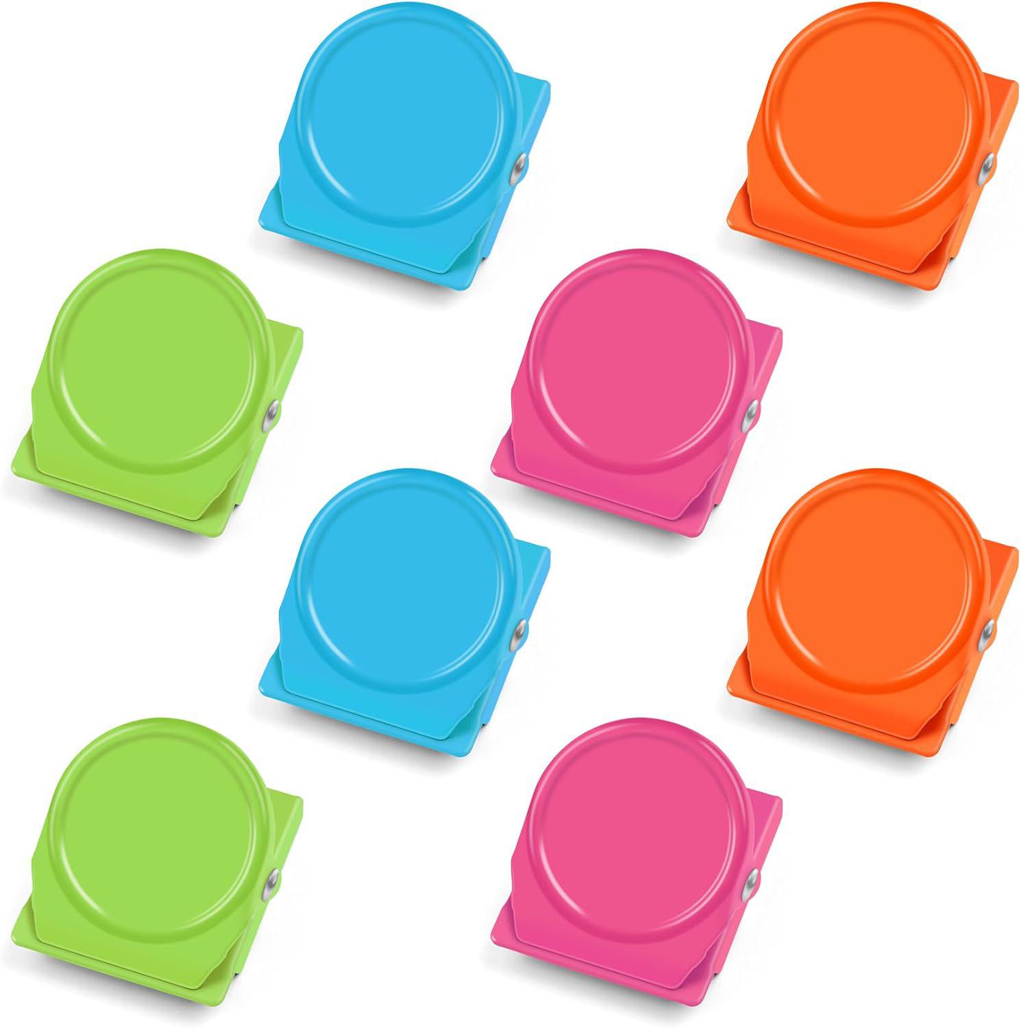 Creative Magnetic Refrigerator Clip | Multicolor Office Document Holder
