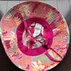 Used Patagonia Baby Kids Hat Hat Floral Pattern Pink