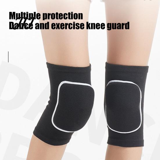 Comfortable Knee Support 2Pcs Sports Pads with EVA Foam, Breathable Anti-Collision Protector, Soft Cushion Men Women Brace for Dance Volleyball
