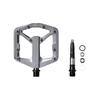 CRANK BROTHERS MTB-Flachpedal Stamp 3 Magnesiumkörper S Grau