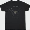Unisex Shirt Cotton Oversize Large Size CLAN OF XYMOX SPIDER ON THE WALL NEW BLACK