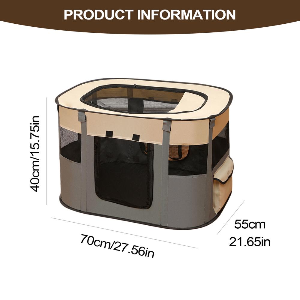 Pet fence Dog Enclosure Foldable Puppy Playpen Portable Pet Tent Large Enclosure Summer Pet Tent For outdoor and indoor S