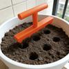 Gardening Hole Punch Seeder, Household Vegetable and Flower Seedling Puncher, Balcony Vegetable Garden Seedling Sowing Tool