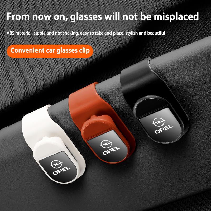Car Sunshade Clip Glasses Clip Bracket Tool For Opel Corsa D Astra Insignia Mokka Adam Combo OPC Vauxhall Vectra H G J Antara C IH0