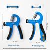 Adjustable Finger & Hand Grip Exerciser - Counting Hand Gripper Fitness Tool