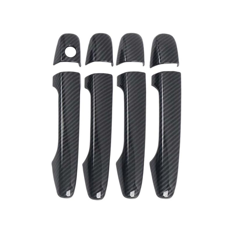 Car Decoration Door Handle Cover For Subaru WRX STi 2014- Carbon Fiber Cars Accessories Upgrade Modify A Car