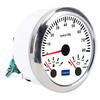 3 In 1 85mm Tachometer DC 9 To 32V 8000rpm 8 To 16V Voltage Gauge E 1 4 1 2 3 4 F Fuel Level 7 Color Backlight for RV