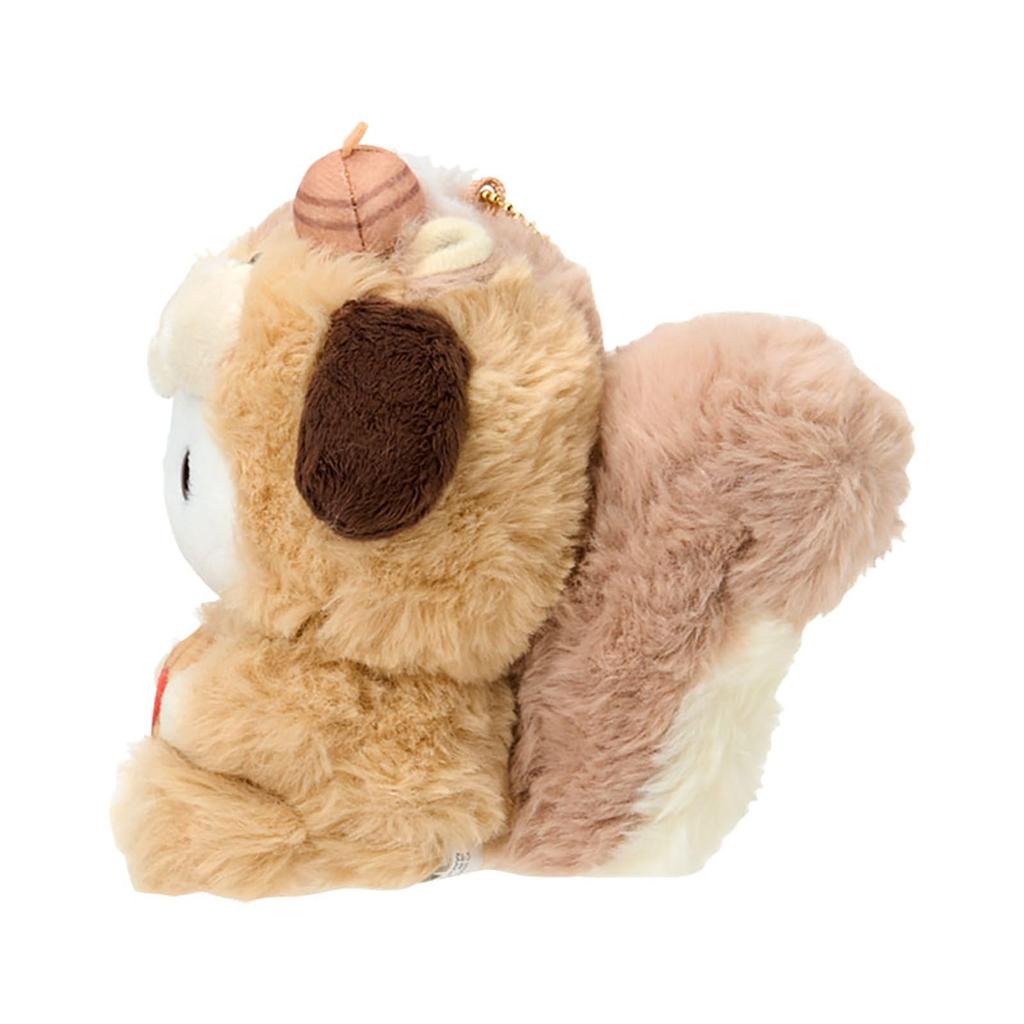 Sanrio Mascot Holder Ages 6 and 653667 (Squirrel Fluffy) Pochacco, Up,