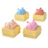   4Pcs/set Cartoon Animal Miniatures Diy Resin Ornament Fairy Garden Decoration Moss Terrarium Micro Landscape  