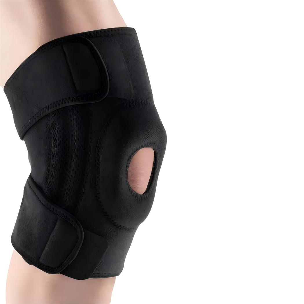 

1Pcs Knee Brace, Hiking, Outdoor Running, Cycling, Men S And Women S Non Slip Spring Support Knee Joint Protection Equipment
