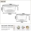 Wutuo Vegetable and Rice Draining Basket Set