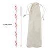 New Colorful Reusable Metal Straws Set with Cleaner Brush 304 Stainless Steel Drinking Straw Milk Drinkware Bar Party Drink Accessory Pouch