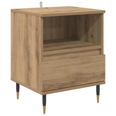 Nightstand Artisan Oak 40 X 35 X 50 Cm Engineered Wood