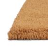 VidaXL Tapis de porte naturel 65x100 cm fibre de coco touffeté 155604