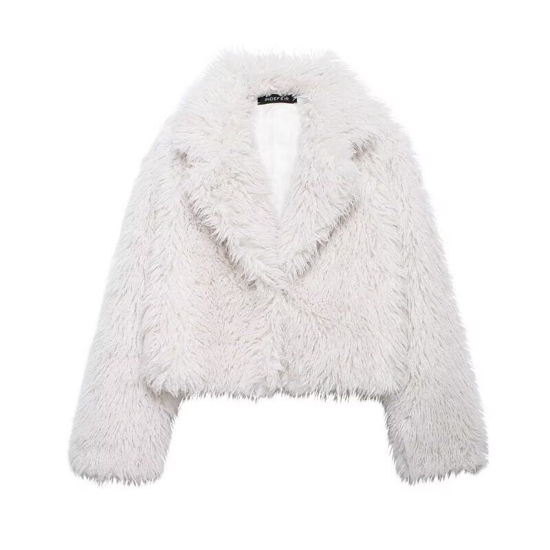 Fashion Wind 2023 Winter New Women's Clothing Stylish Easiest for Match Environmental-Friendly Fur Short Outwear 57047748