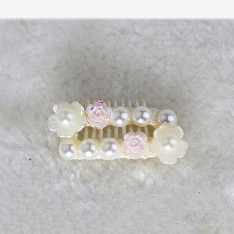 Dream Princess Rhinestone Hair Clip for Yorkshire Terrier & Maltese Puppies - Shiny Pet Accessory