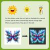 Luminous Colorful Butterfly Wall Sticker, Glow-In-The-Dark Toilet Sticker, Self-Adhesive And Waterproof, A Great Home Decor