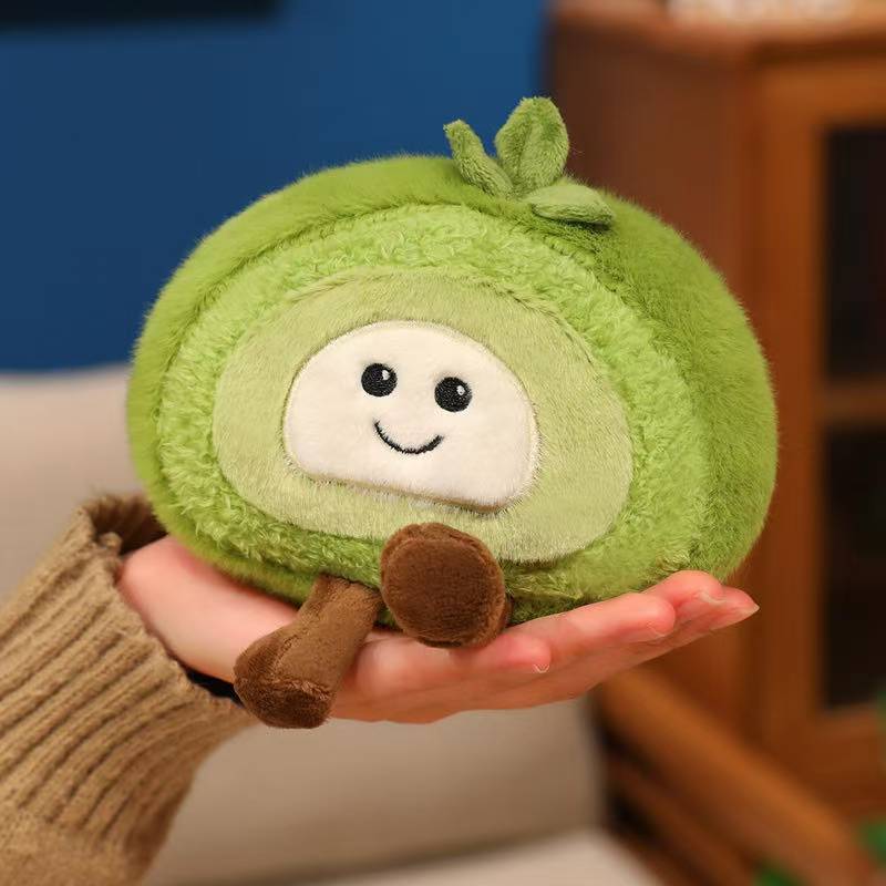 Latest Swiss Roll Cake Doll Kawaii Stuffed Plush Toy Handmade Doll Cartoon Anime Cute Children's Birthday Gift Fun Doll