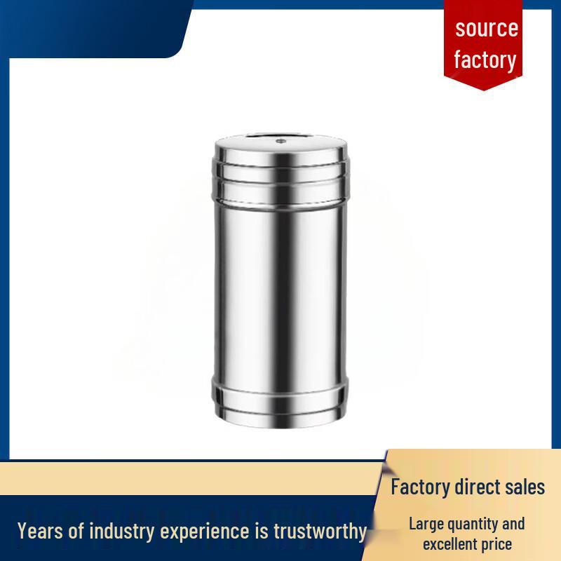 JunCeng Rotary Stainless Steel Spice Shaker Set