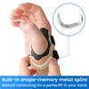 VELPEAU CMC Thumb Brace Orthosis for Arthritis, Osteoarthritis and Pain Relief, Anti-Slip Thumb Splint Stabilizer for Men Women
