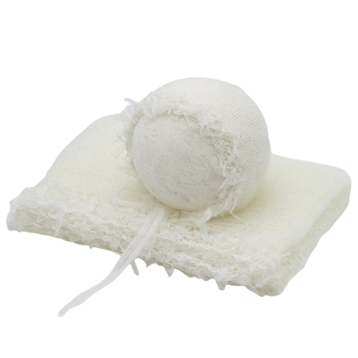 

Костюм для сповивання для новонародженого сплячого новонародженого щомісячний новонароджений пам ятний подарунок на народження [набір з 2 предметів] тканина, чепчик, фотографії, мистецтво, ковдра, костюм, білий