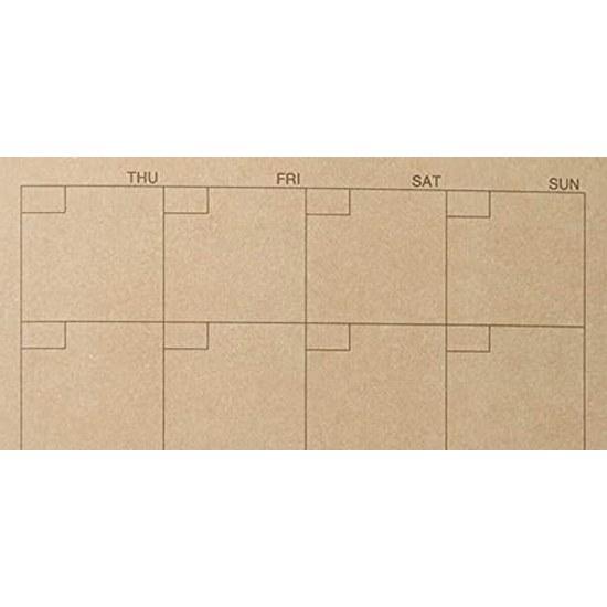 Muji A5 Schedule Notebook - Monthly Use 32 Sheets