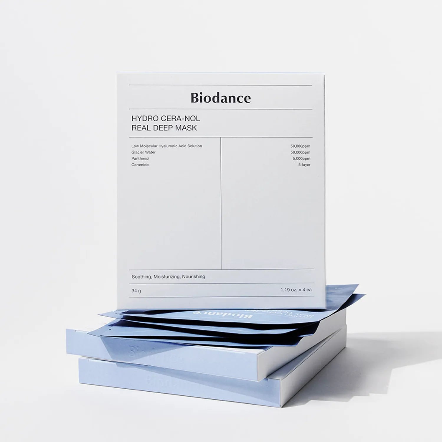 BIODANCE Hydro Cera-Nol Real Deep Mask Sheet 4P 4P