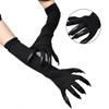 Halloween Long Nail Gloves Elbow Length Claw Gloves Soft Cosplay Ghost Mittens