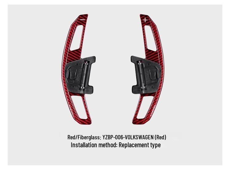 Carbon Fiber Shift Paddles for VW Golf 7 GTI, Lamando GTS, Scirocco