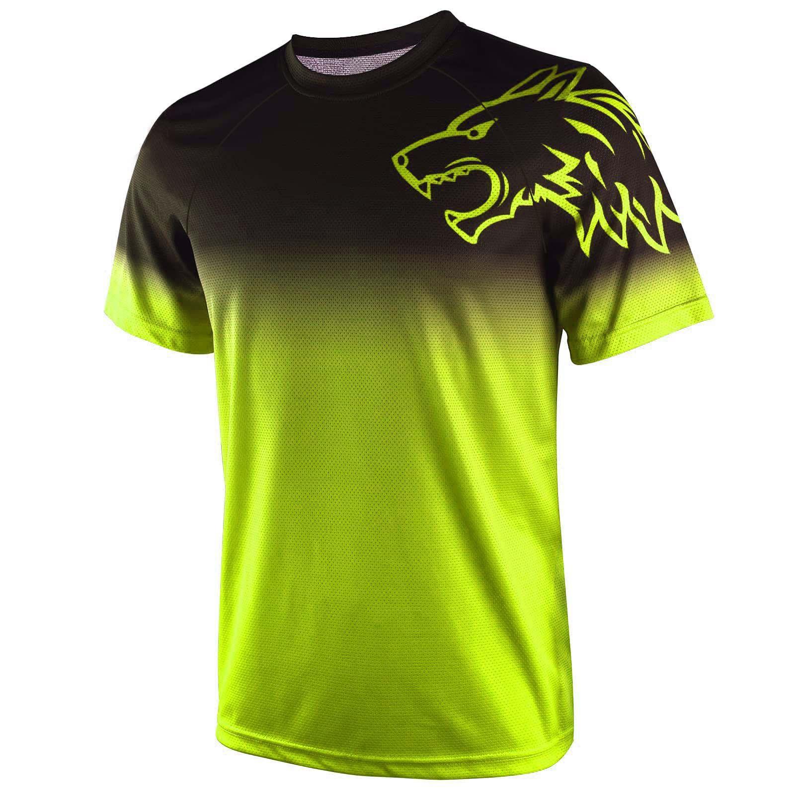 

Мужская повседневная свободная дышащая быстросохнущая одежда с короткими рукавами и верхом XXXXXL зелёный