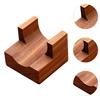 Sushi Taco Holder Wood Platter Tray Temaki Holder Rack Taco Display Stand for Presentation Desktop Restaurant Kitchen Gatherings