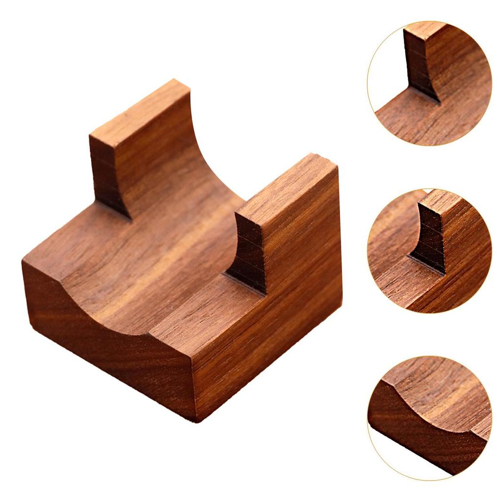 Sushi Taco Holder Wood Platter Tray Temaki Holder Rack Taco Display Stand for Presentation Desktop Restaurant Kitchen Gatherings