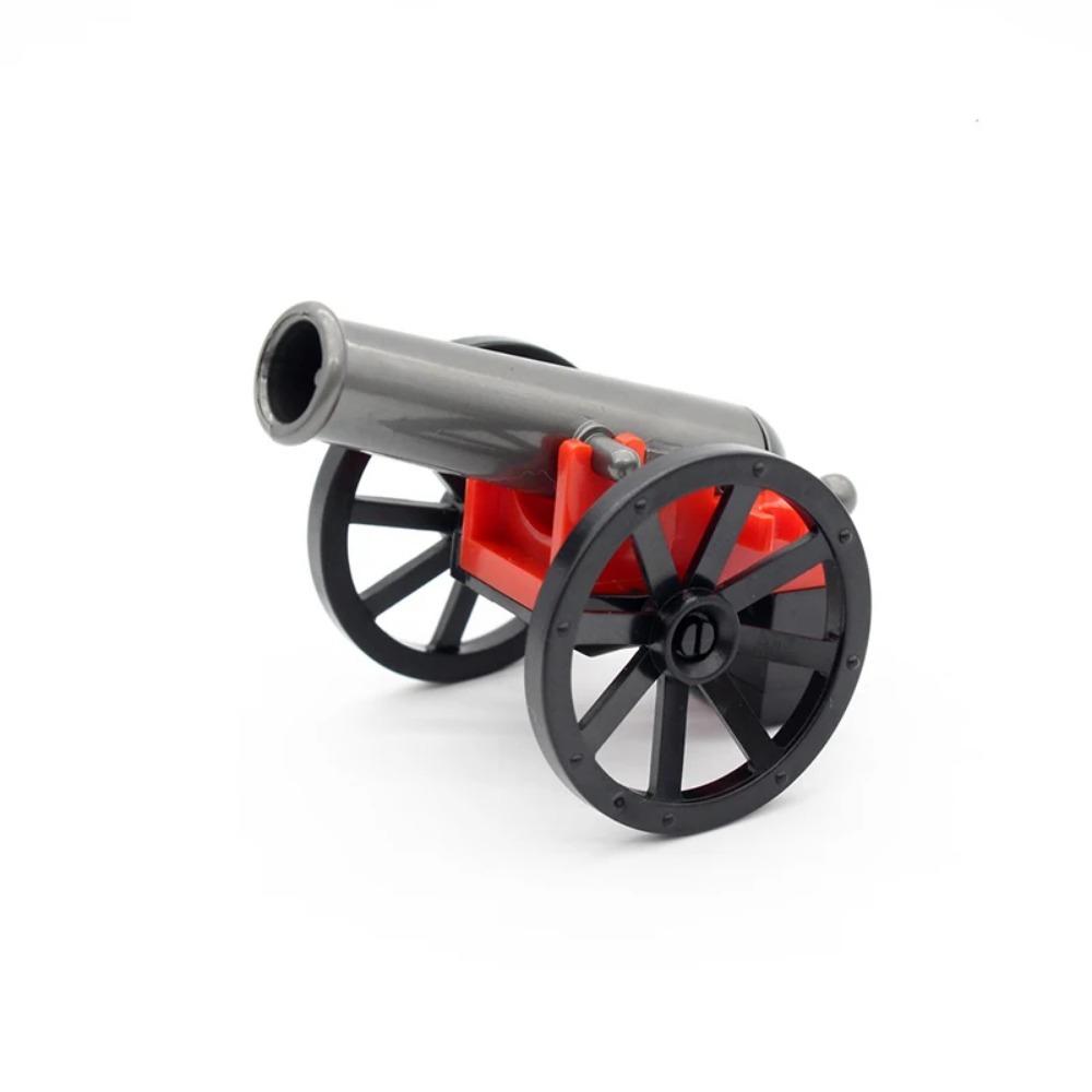 MOC Military Building Blocks Figure Napoleon Wars Soldier Accessories Weapon Cannon Sandbag Army Pirate Mini Brick gift X003 DIY