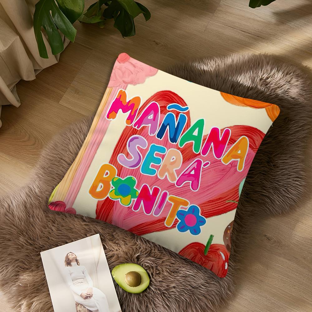 

Наволочка с изображением певицы K-Karol GG, акцент для гостиной, поддержка спинки дивана, квадратная подушка для отдыха, компаньон для спокойного сна 40x40CM