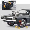 New 1:24 Challenger 1970 Fast & Furious 7 Alloy Car Model Diecasts Toy With Sound and Light Vehicles Decoration Toy For Kid Gift