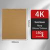 Thickened Sketchbook: 16 Coil-Bound Sheets, 8 Drawing Pages for Kids, Free Shipping