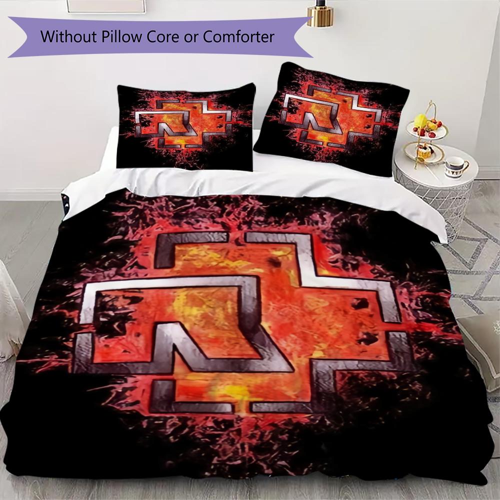 Molten Metal Power Symbol Threepiece Set 1 Duvet Cover 2 Pillowcase Without Core Without Core Christmas Birthday Gift
