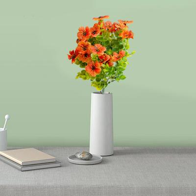 1 Bouquet Garden Artificial Flower Realistic Looking Vibrant Color Easy Maintenance Simulation Violet Flower Fake Plant