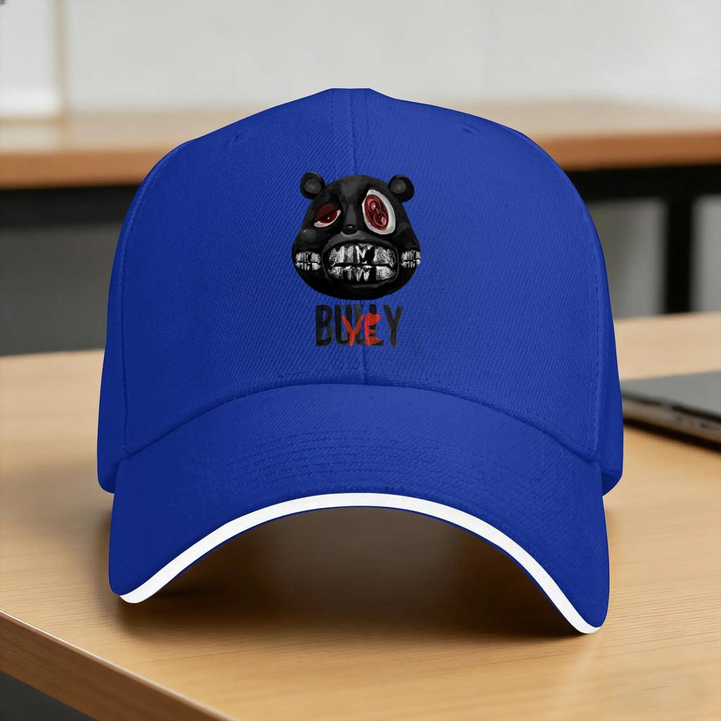 KKanye WWest Ye Bully Album  Washed Baseball Cap  Stylish Sun Trucker Hat Summer UnisexTeens Tennis Skate Baseball Caps