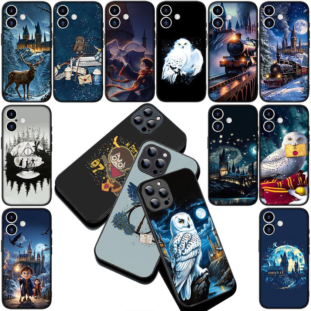 Poster Harries Wand Owl Potters Castle Cover for Apple iPhone 17 Pro XS Max Air XR 6 Plus X 5 + SE 2022 SE2 6+ Coque Phone Case