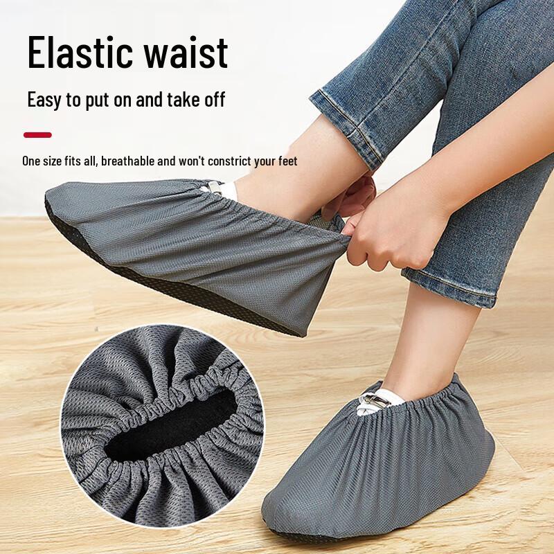 BoWonik Reusable Anti-Slip Shoe Covers