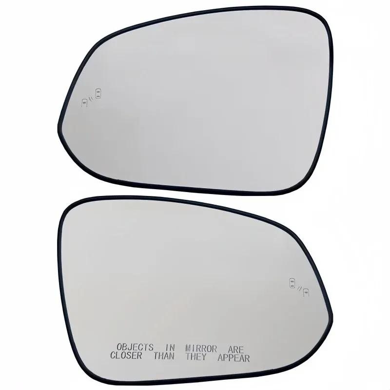 Heated Blind Spot Warning Rear Mirror Glass  Model For Toyota Rav4    Tacoma 2016- 87961-42D30 87931-42E50