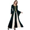 Halloween Greek Court Princess and Queen Costumes, Retro European Royal Drama Stage Costumes
