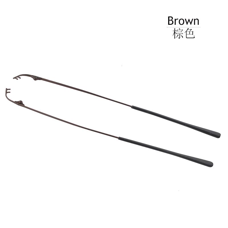 1pair (2pcs) Metal Glasses Temple Sunglasses Arm Eyeglasses Replacement Leg With Tip Gold Silver Black Gun