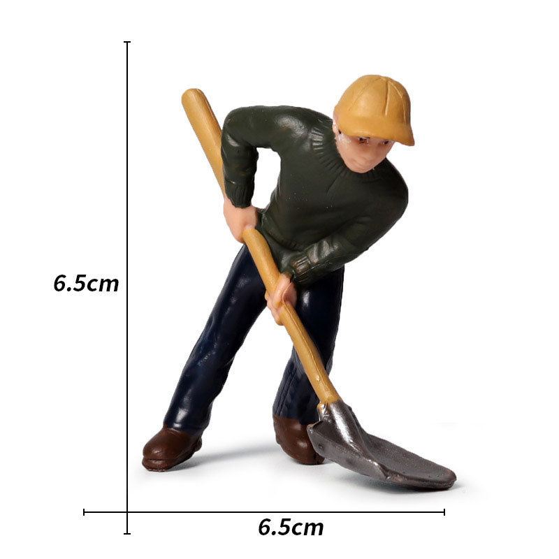 Model Doll Professional Toys Simulate Farm Pasture Decoration Plastic Material