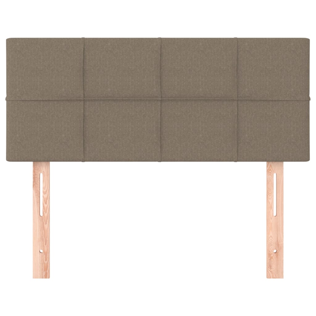 Vidaxl Zagłówek Do Łóżka, Taupe, 100X5X78/88 Cm, Tkanina