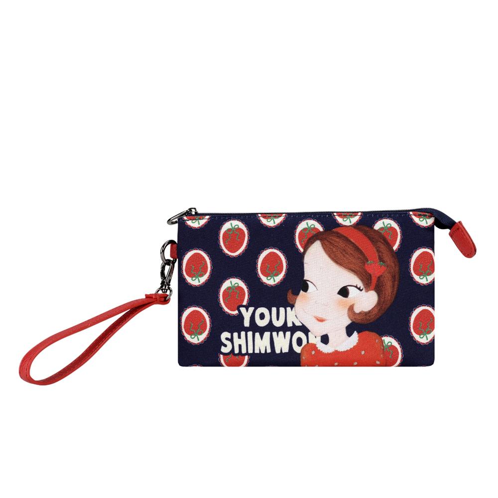 Youk Shim Won Long Wallet Pouch Strawberrylia