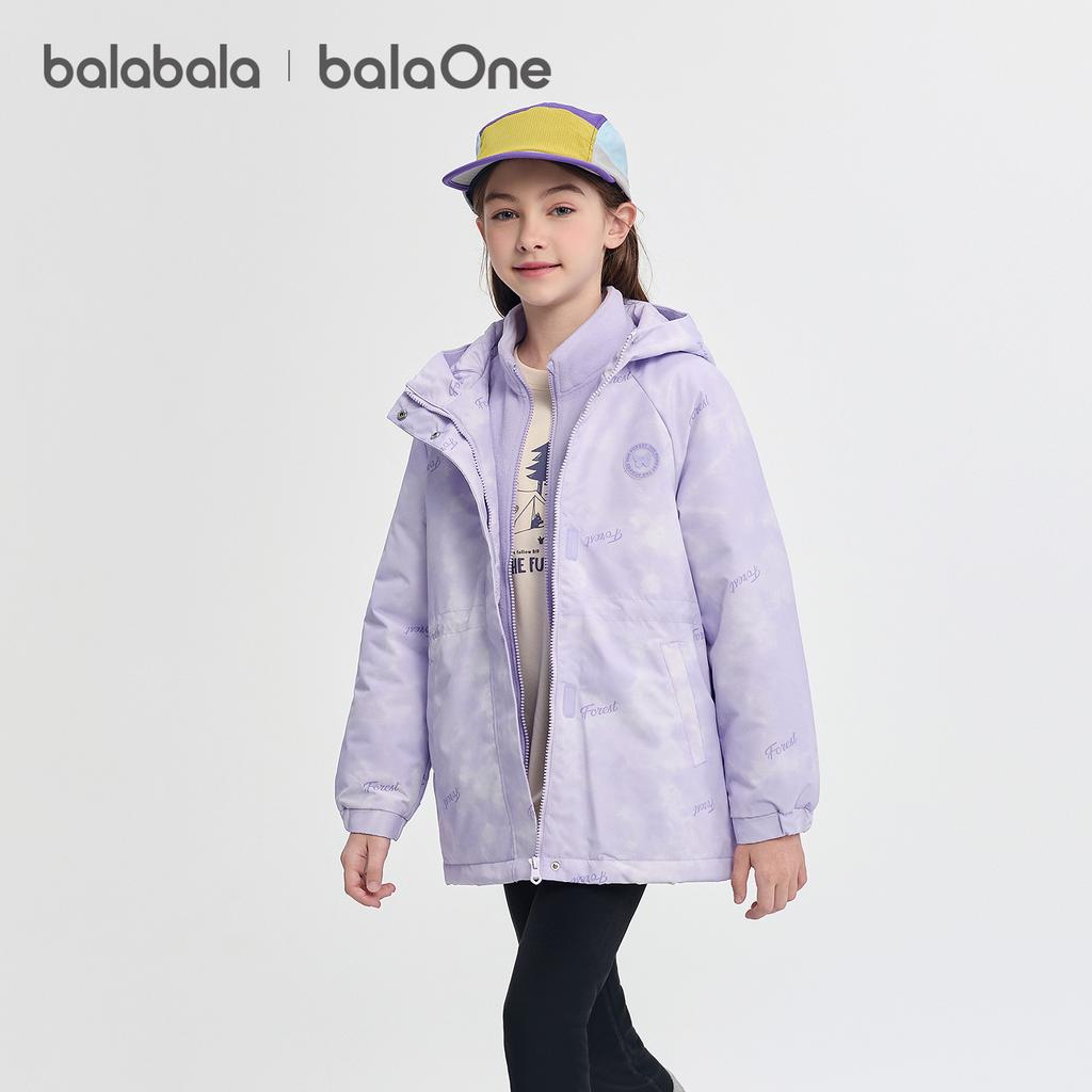 Balabala Girls' Cotton Jacket 2-Piece Set