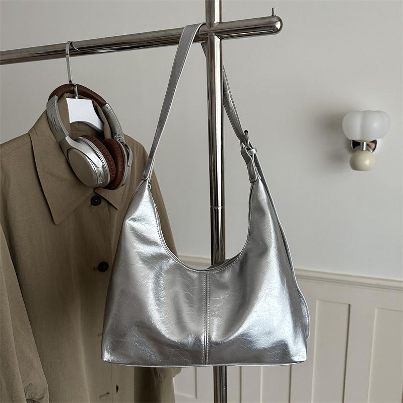 Tragetasche Handtasche für die Arbeit mit großem Fassungsvermögen. Damen-Einschulter-Achseltasche.